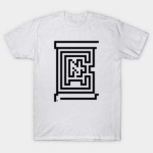 BEAN - Minimal Pixel Art - Optical Illusion T-Shirt